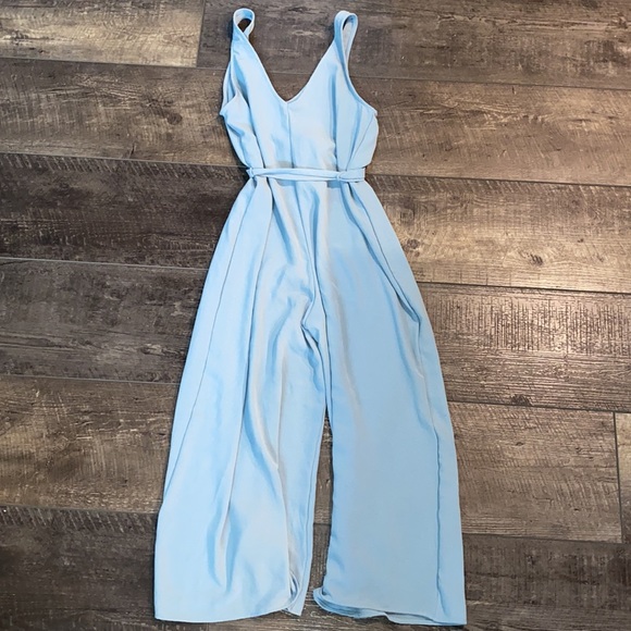 Cropped, wide leg jumpsuit - Picture 4 of 4